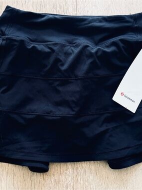 lululemon athletica Black Skirt with Logo